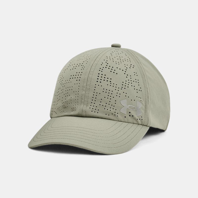 Women's  Under Armour  Iso-Chill Breathe Adjustable Cap Grove Green / Grove Green / Olive Tint OSFM